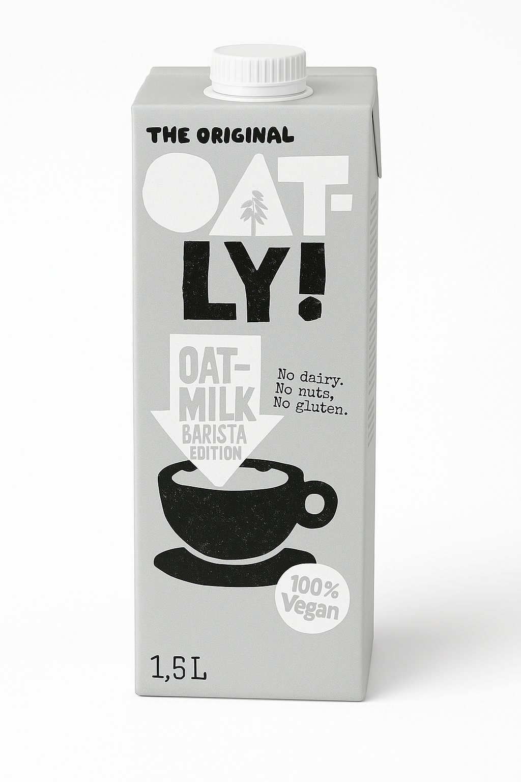 Oatly Barista Edition-Овесено мляко за кафе напитки
