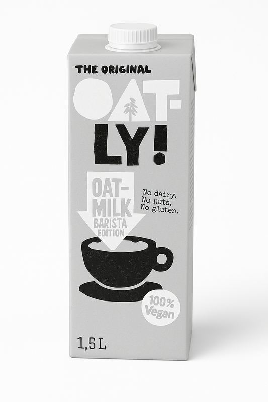 Oatly Barista Edition-Овесено мляко за кафе напитки