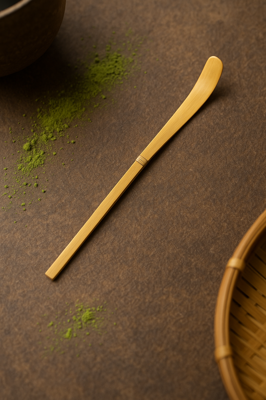 Бамбукова лъжичка за матча-Chashaku Noodecaf